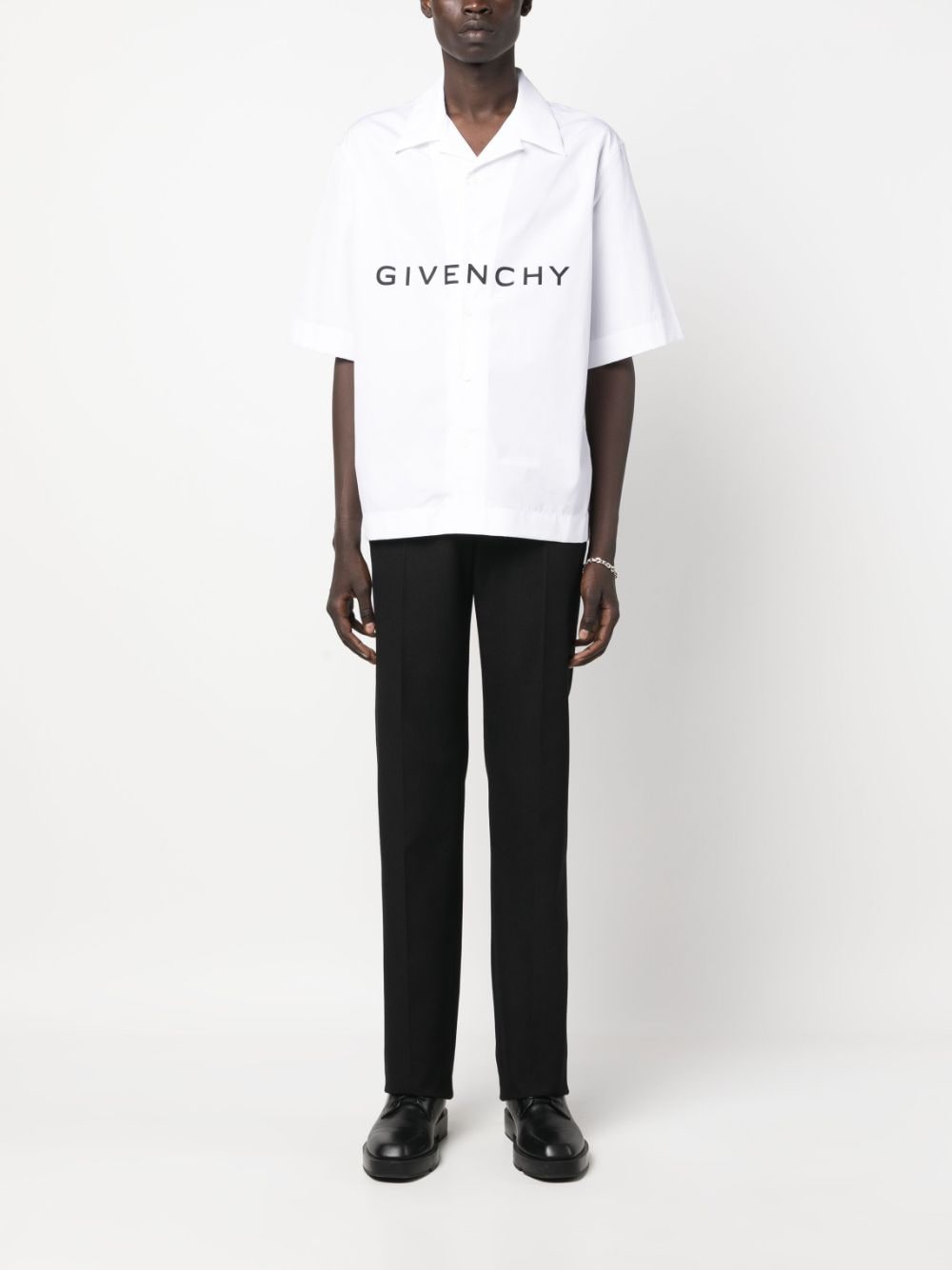 Givenchy Overhemd met logoprint - Wit
