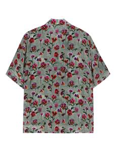 Séfr Noam floral-print shirt - Groen