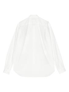 Comme des Garçons Homme Plus Leaves-appliqué button-up shirt - Wit