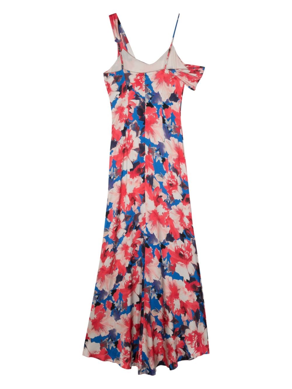 Patrizia Pepe Maxi-jurk met bloemenprint - Blauw