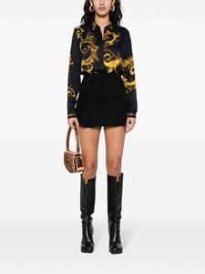 Versace Jeans Couture Watercolour Couture-print shirt - Zwart