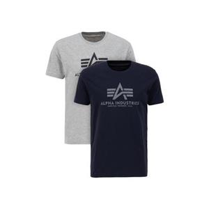 Alpha Industries T-shirt  Men - T-Shirts Basic T 2 Pack