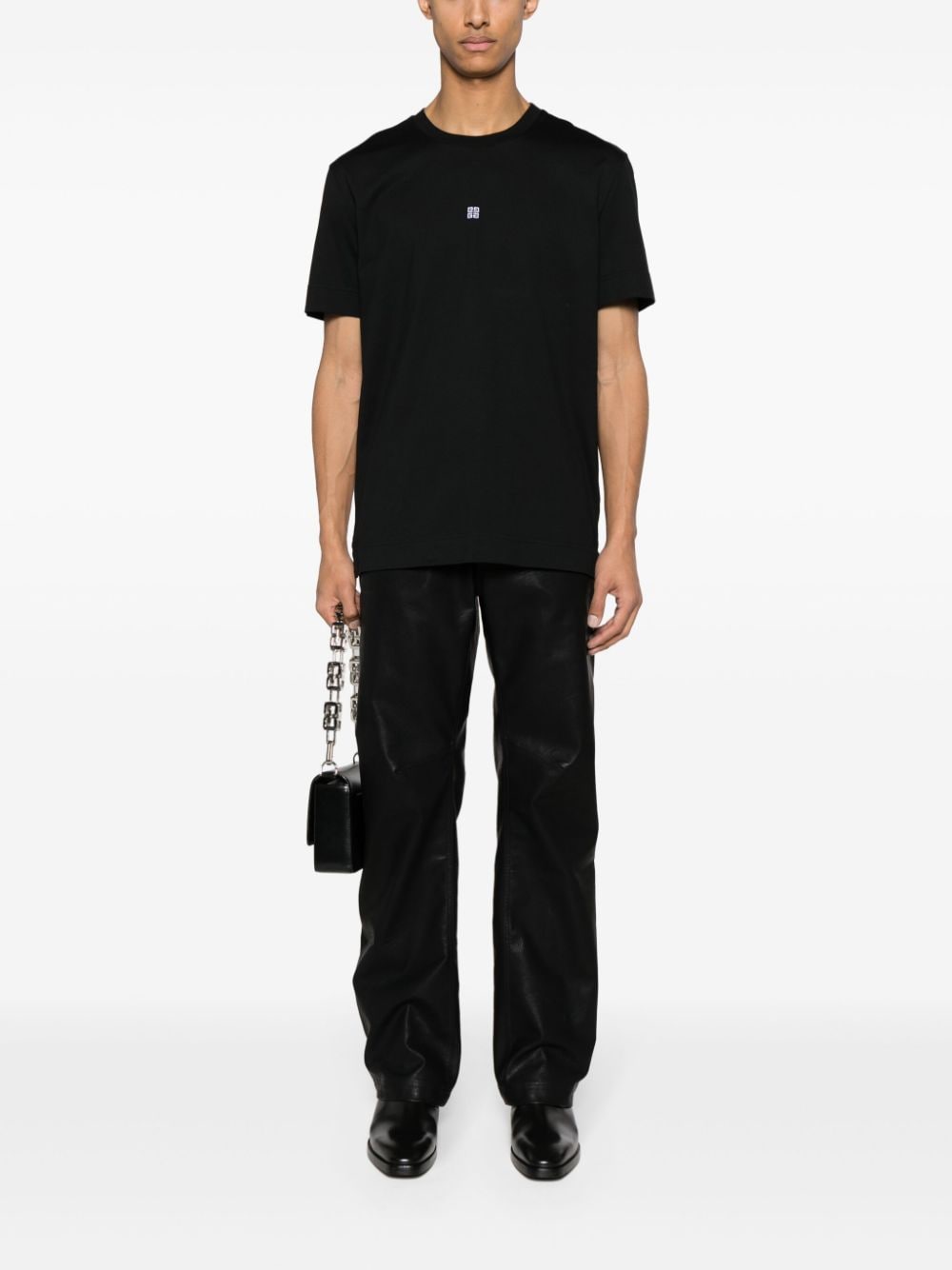 Givenchy T-shirt met borduurwerk - Zwart