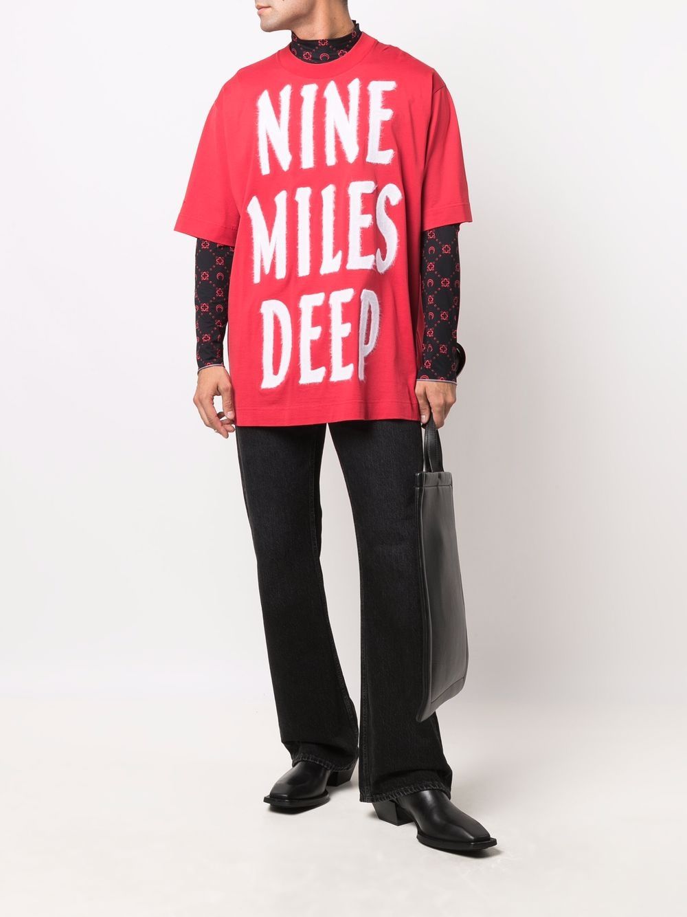 Givenchy T-shirt met tekst - Rood