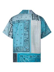 AMIRI Zijden overhemd - Blauw