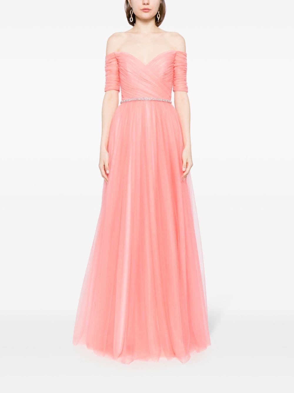 Jenny Packham Zinnia embellished gown - Roze