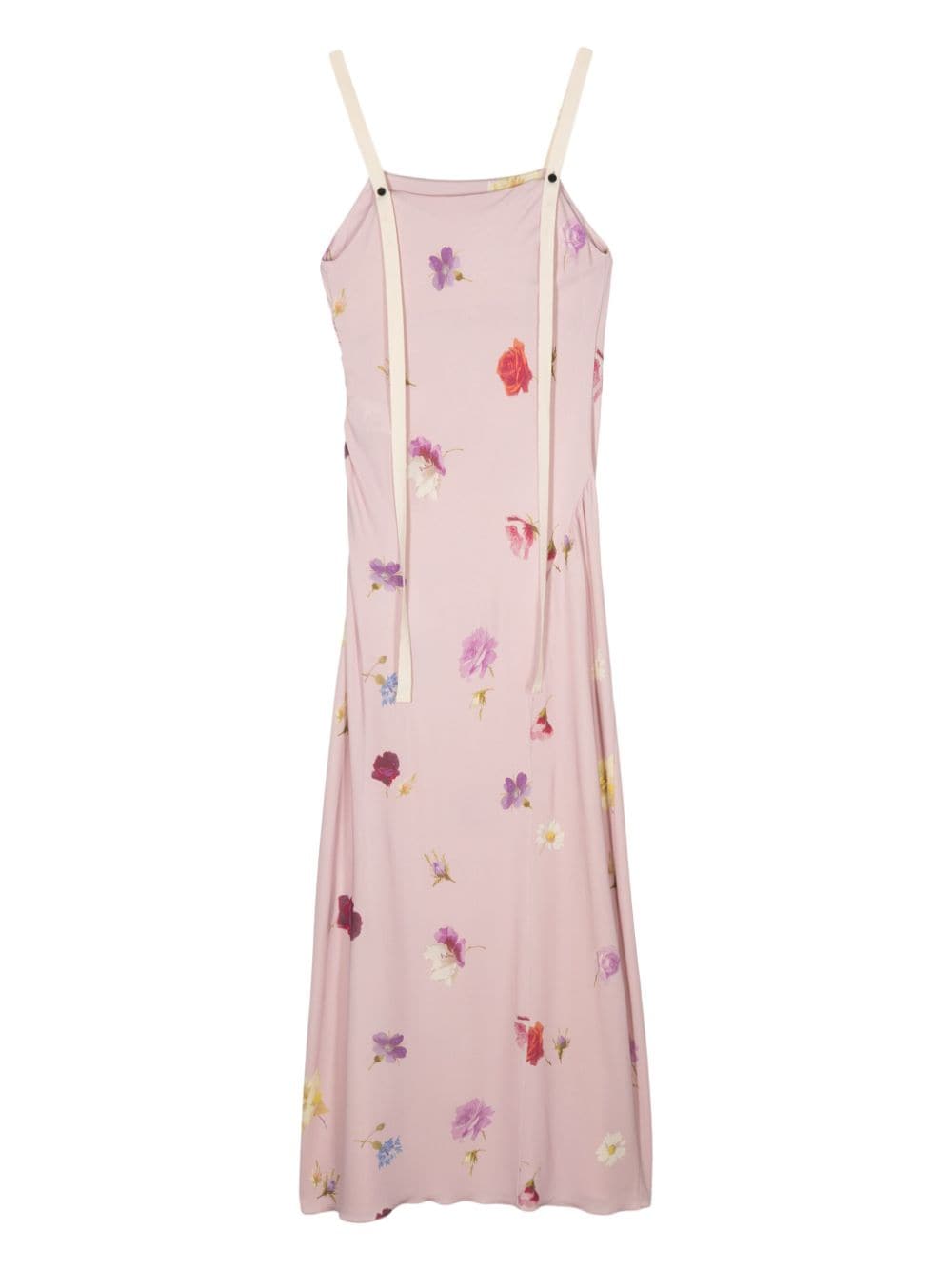 Bimba y Lola Maxi-jurk met bloemenprint - Roze
