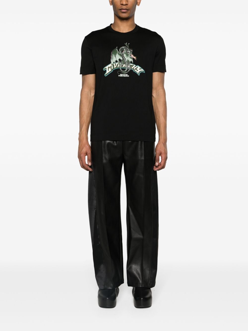 Givenchy T-shirt met print - Zwart