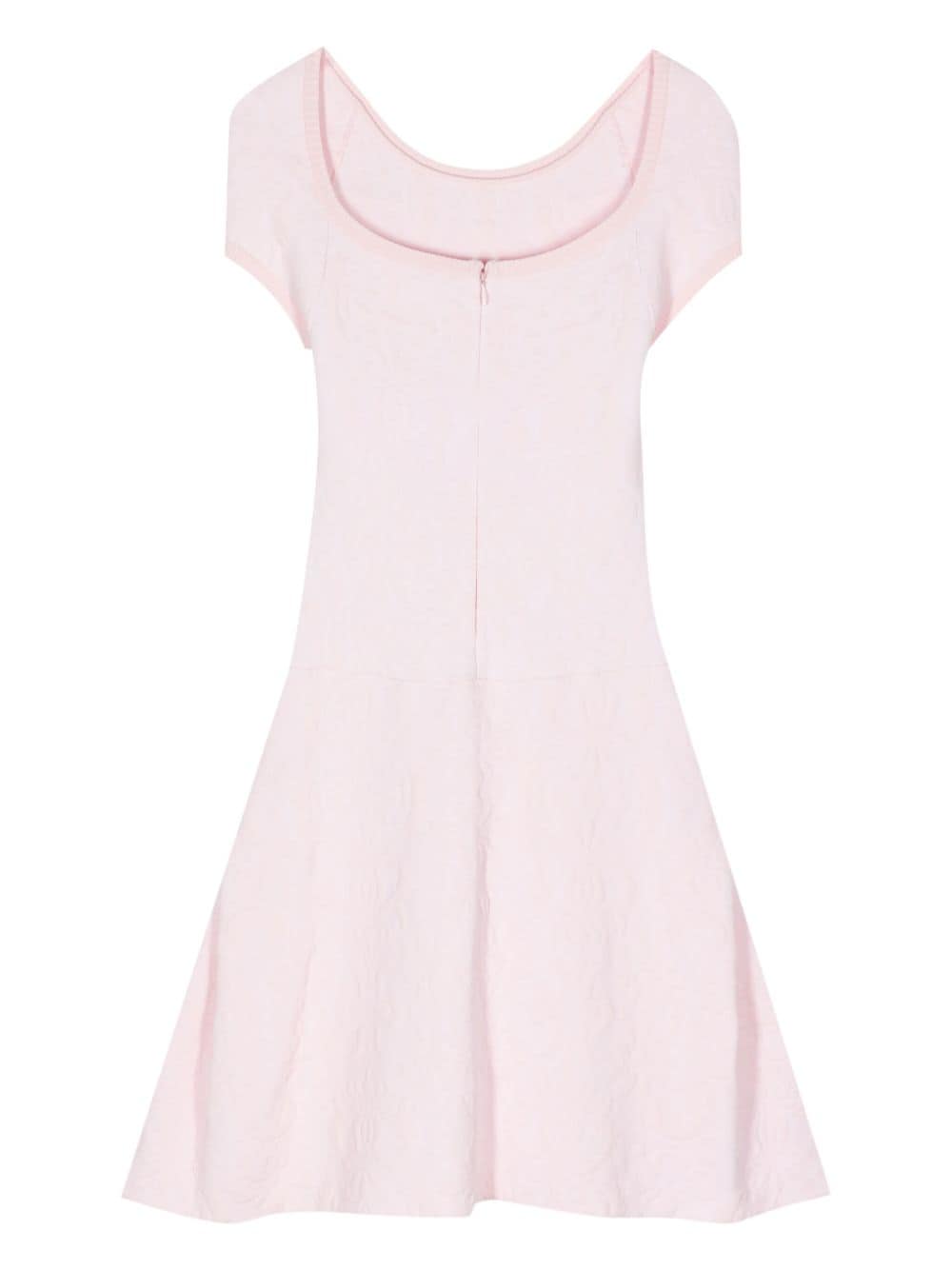 CHANEL Pre-Owned 2010s jurk met CC-knoop - Roze