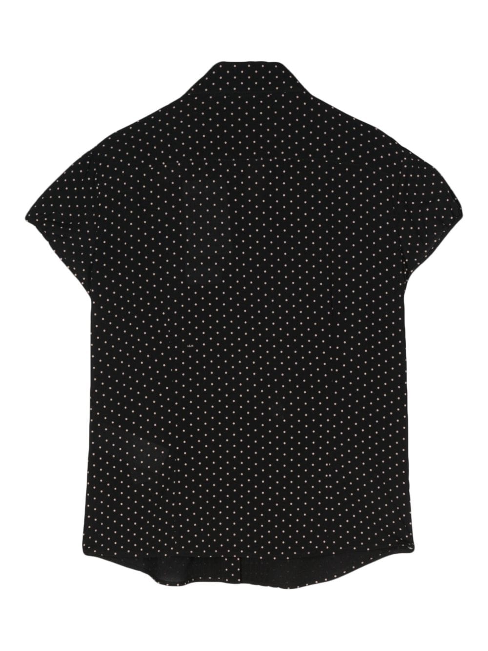 Nº21 polka-dot print shirt - Zwart