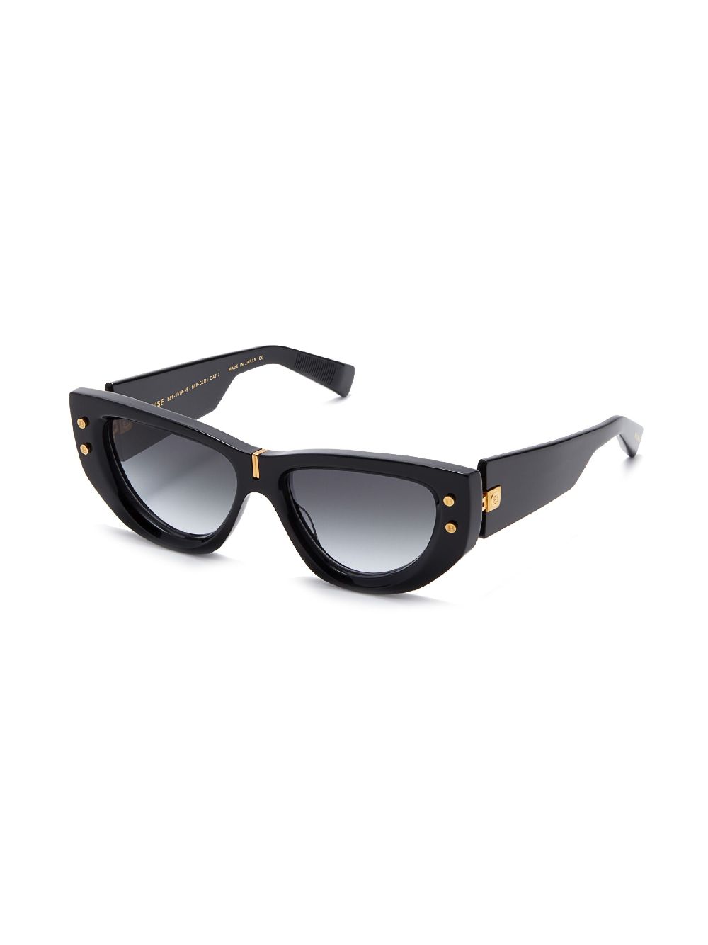 Balmain Eyewear B-Muse zonnebril met cat-eye montuur - Zwart