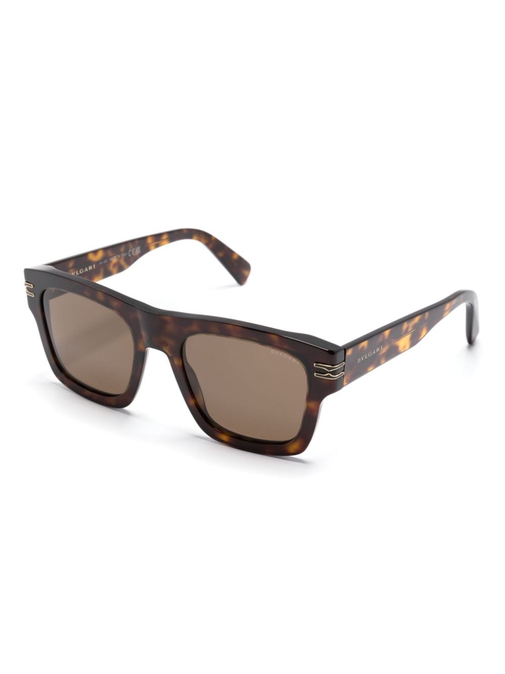 Bvlgari B.zero1 square-frame sunglasses - Bruin