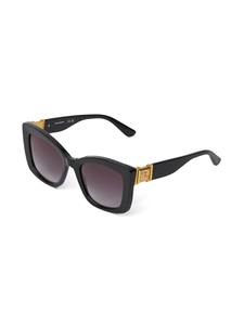 Karl Lagerfeld Heritage rectangle-frame sunglasses - Zwart