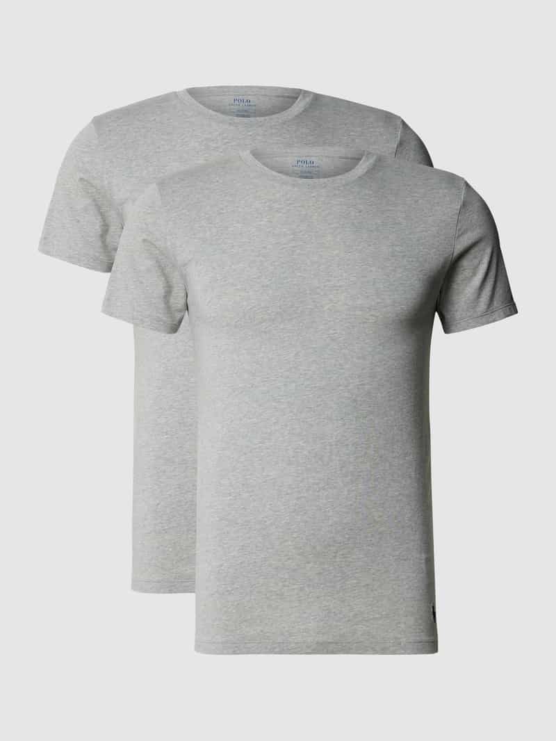 Polo Ralph Lauren Underwear T-shirt met logostitching in een set van 2 stuks