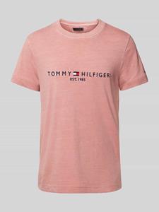 Tommy Hilfiger T-shirt met labelstitching