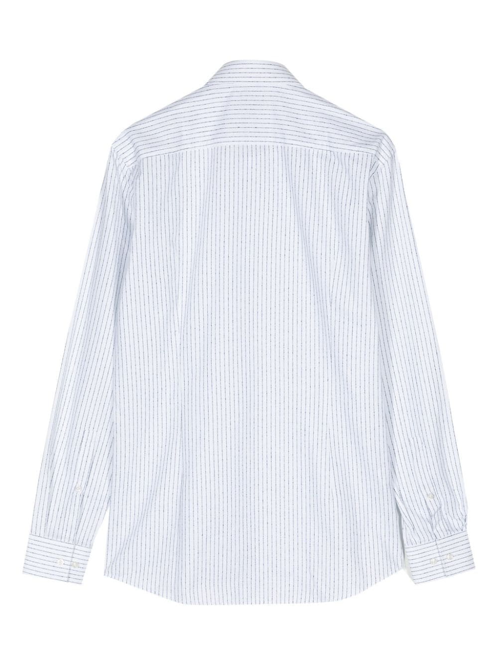 HUGO pinstriped cotton shirt - Wit