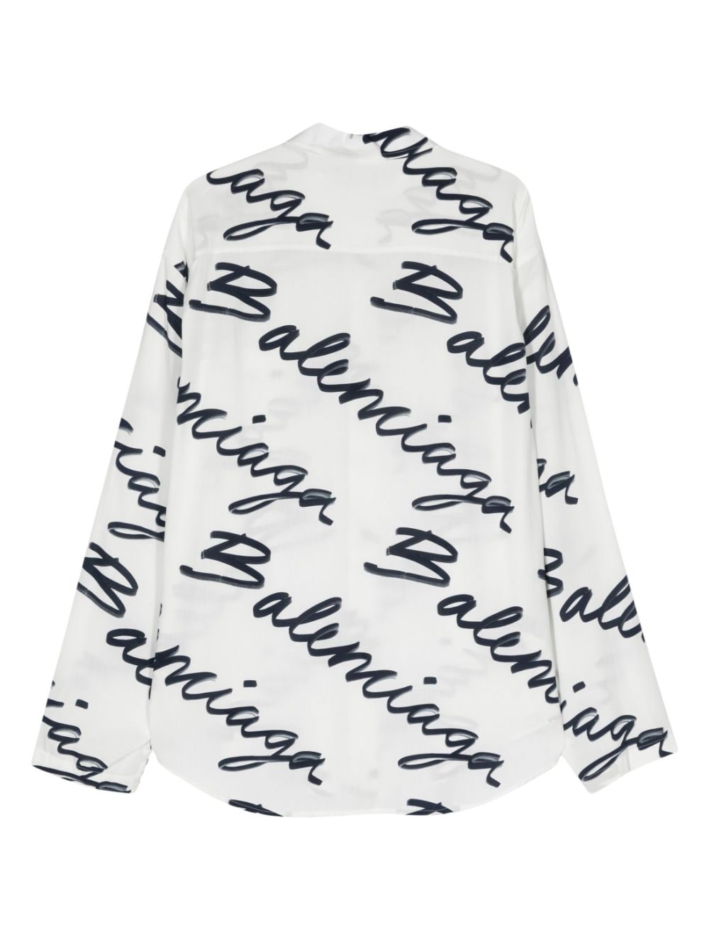 Balenciaga Popeline overhemd - Wit