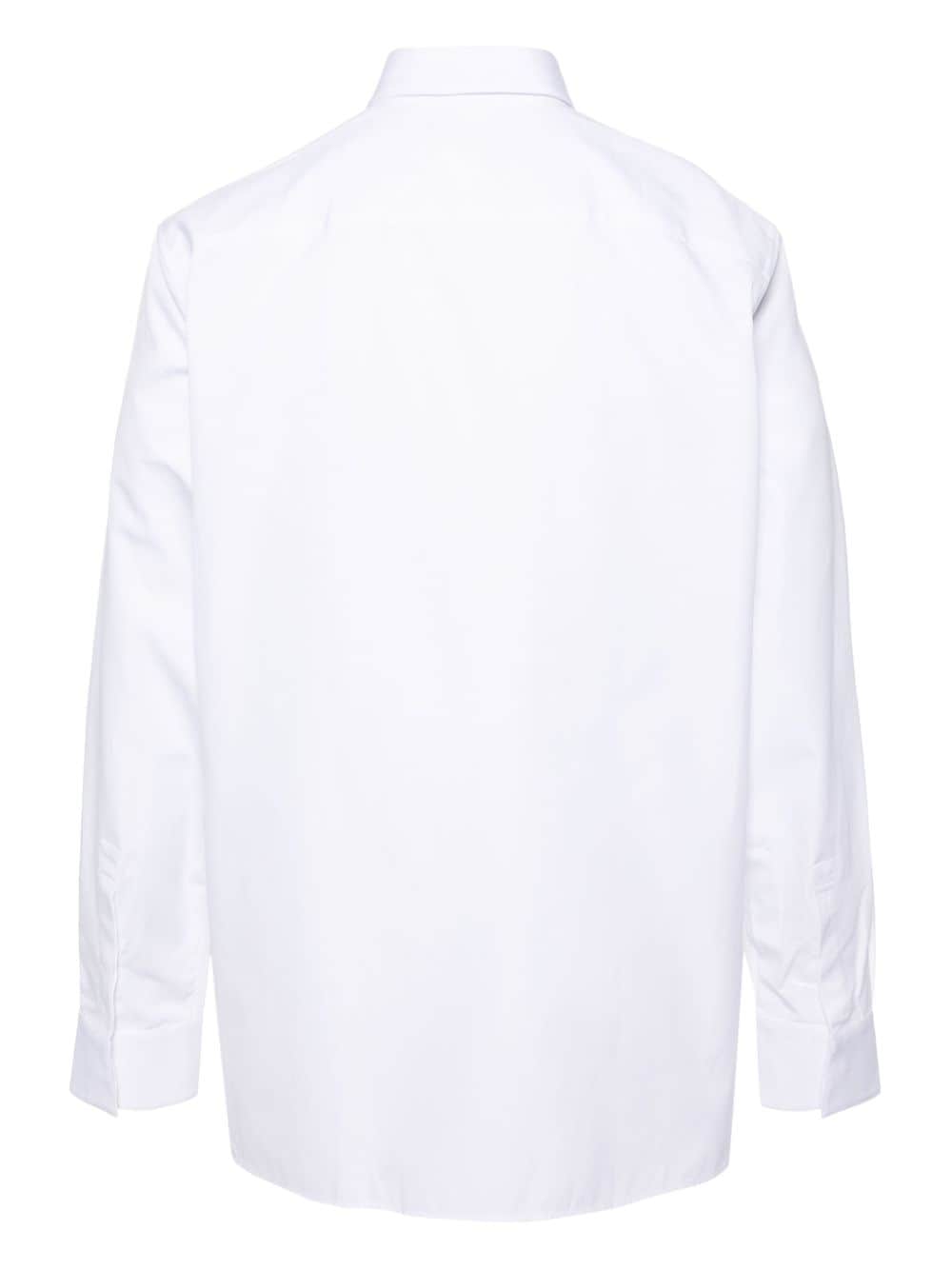 Givenchy Poloshirt met geborduurd 4G-logo - Wit