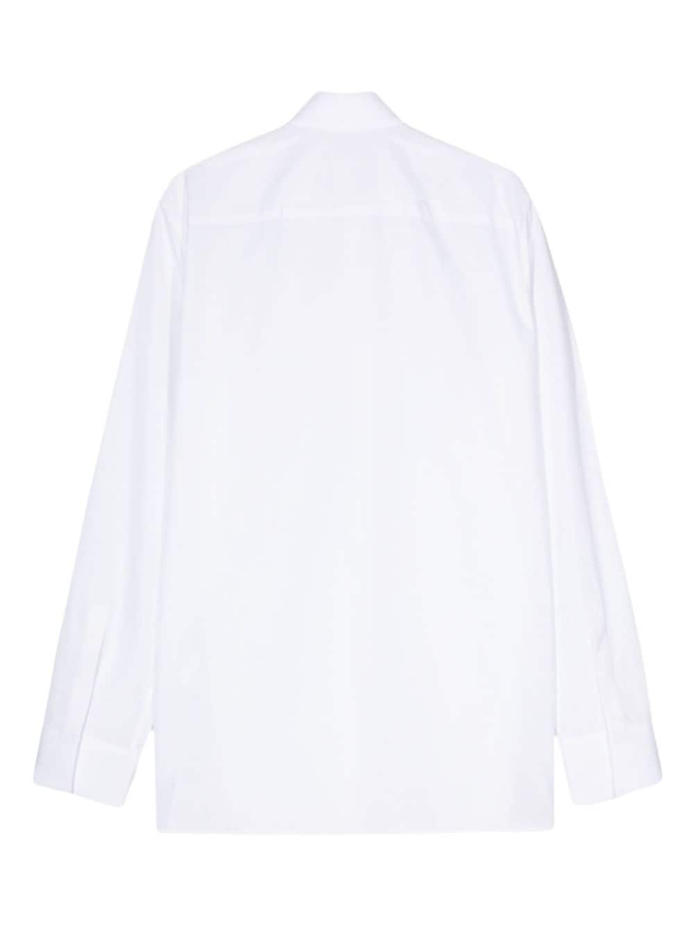 Givenchy Overhemd met 4G-borduurwerk - Wit