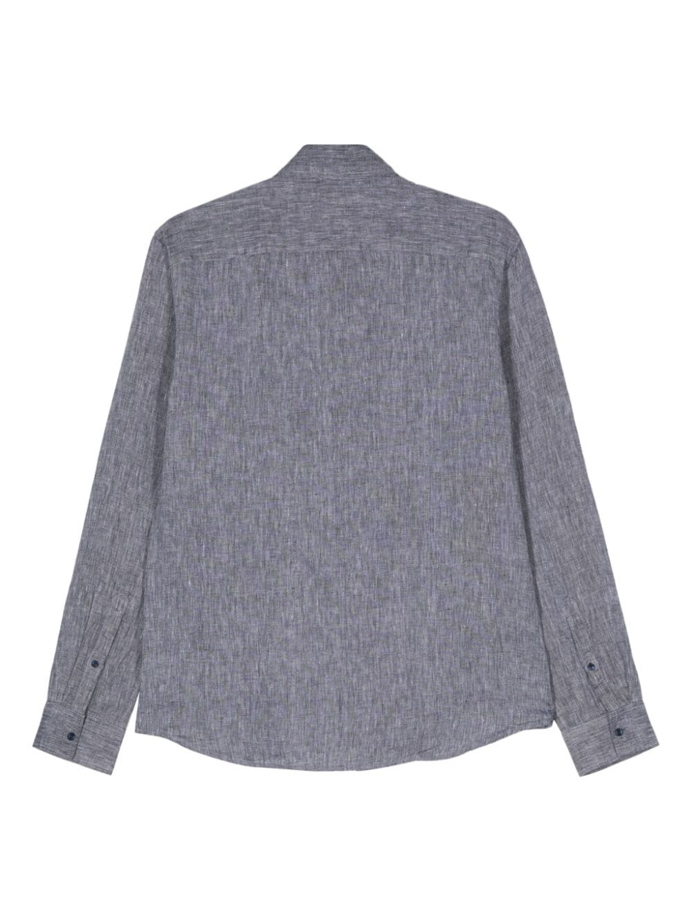 Michael Kors slub-texture linen shirt - Grijs