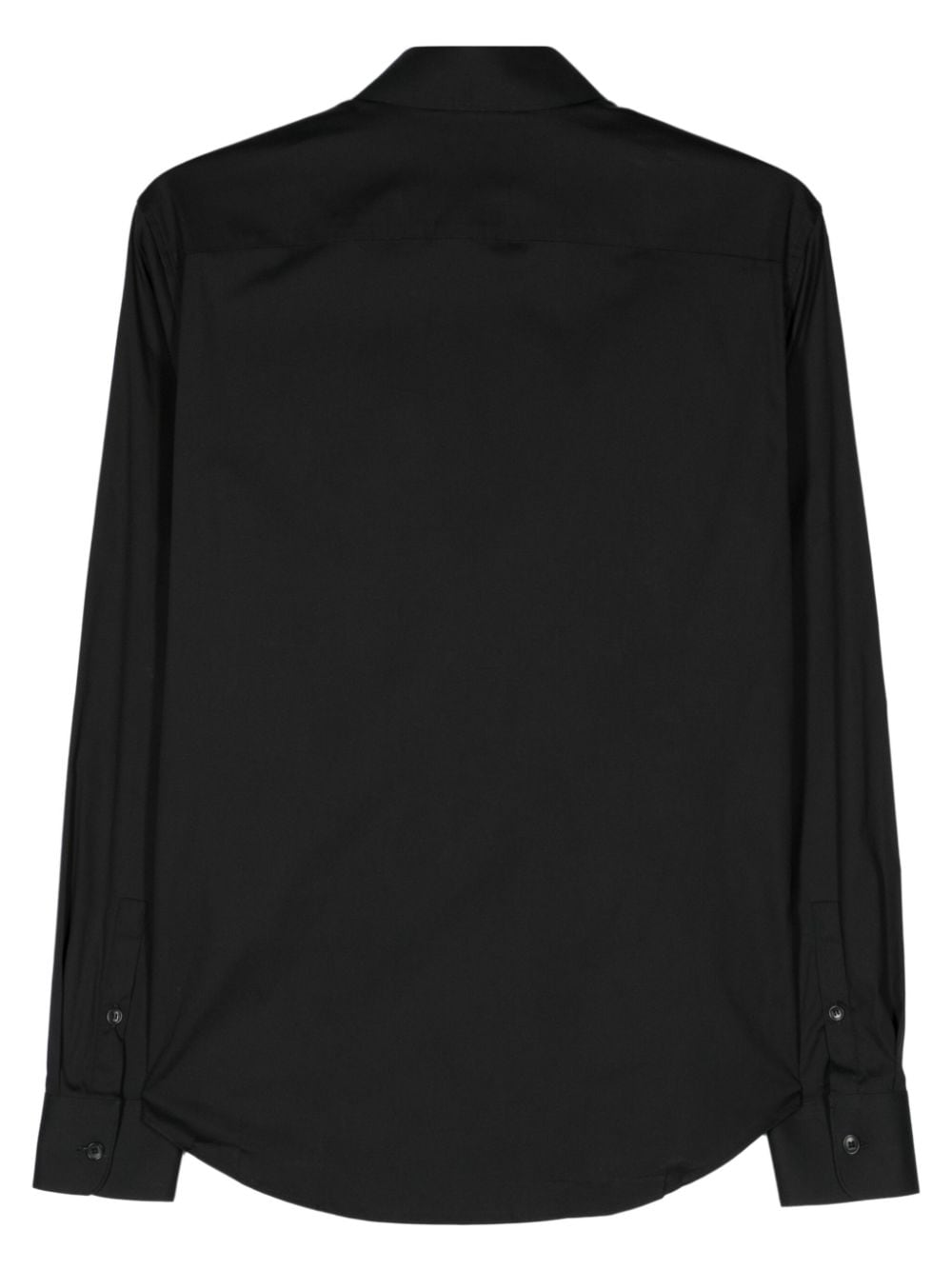 SANDRO classic-collar poplin shirt - Zwart