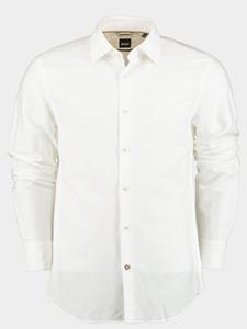 BOSS Black Hal-Kent Linen-Blend Shirt - L