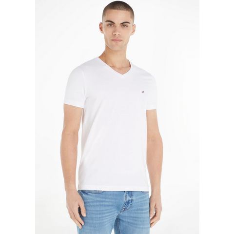 Tommy Hilfiger T-shirt V-Shirt Stretch Slim