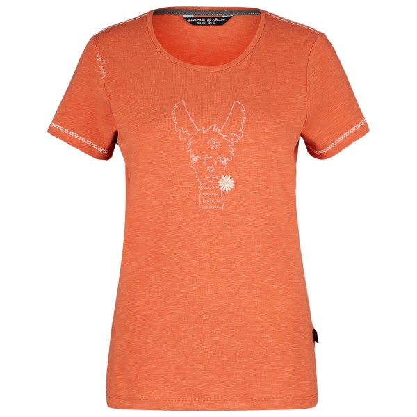 Chillaz  Women's Happy Alpaca Bergfreunde - T-shirt, oranje
