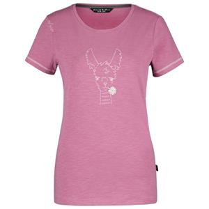Chillaz  Women's Happy Alpaca Bergfreunde - T-shirt, roze