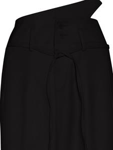 Uma | Raquel Davidowicz High waist straight broek - Zwart