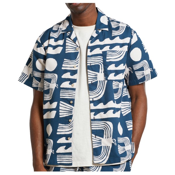 Dedicated  Shirt Marstrand Seagulls - Overhemd, grijs