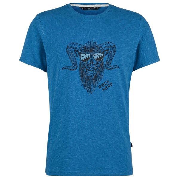 Chillaz  Rock Hero Bergfreunde - T-shirt, blauw