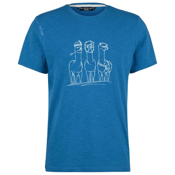 Chillaz  Alpaca Gang Bergfreunde - T-shirt, blauw