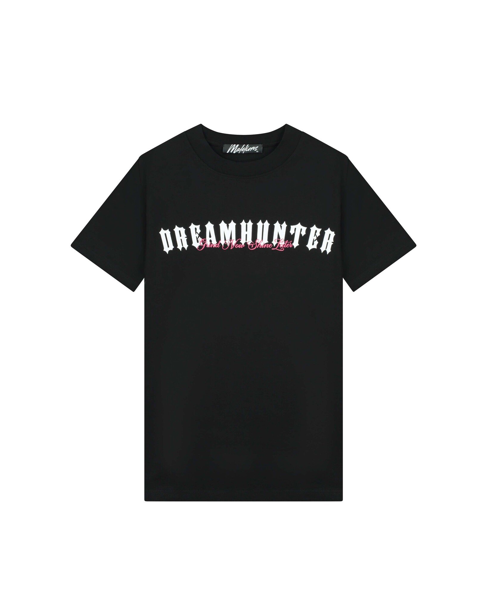 Malelions Men Dreamhunter T-Shirt - Black/Fuchsia