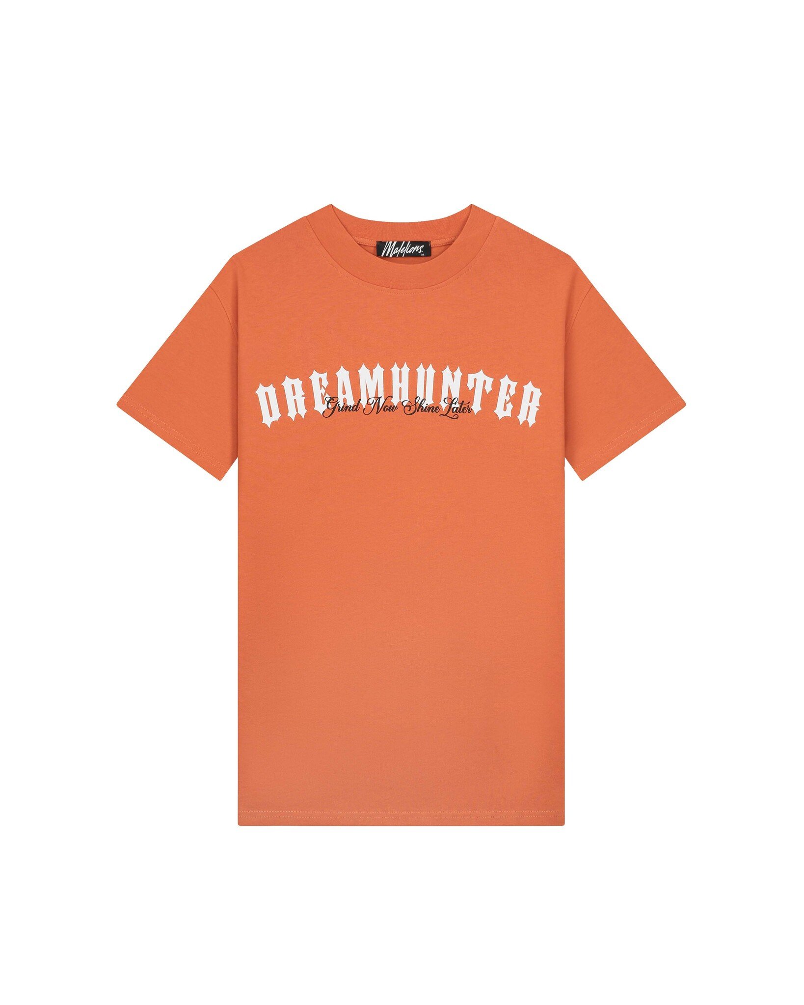 Malelions Men Dreamhunter T-Shirt - Orange/White