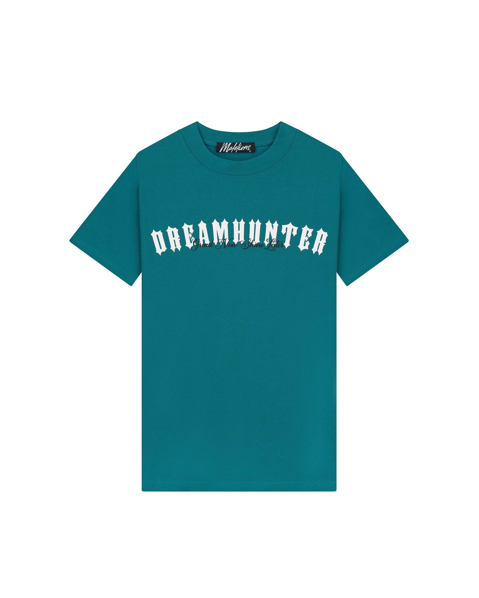 Malelions Men Dreamhunter T-Shirt - Teal/White