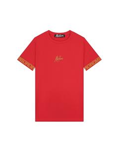 Malelions Men Venetian T-Shirt - Red/Gold