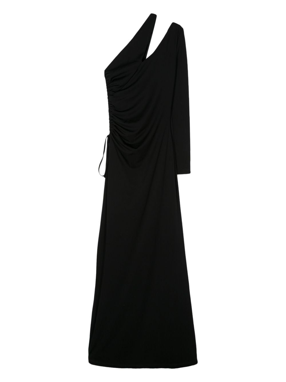 Just Cavalli asymmetric-design dress - Zwart