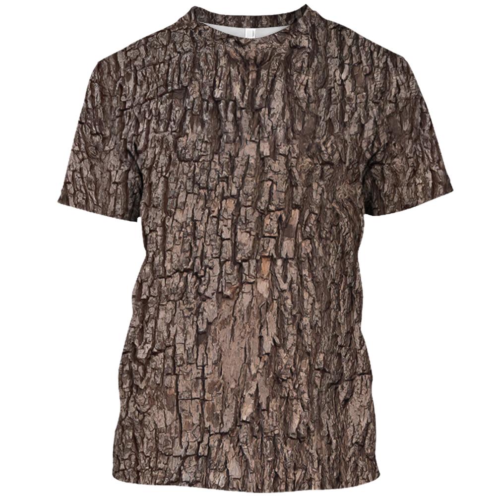 Exclusive 3D T-shirt Jungle Camouflage Korte Mouw T-shirt Heren Grappige Trui 3d Gedrukt Mannelijke Kleding Dagelijks Top Nieuwe Mode Zomer Oversized Tees