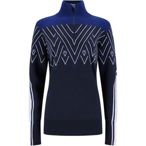 Kari Traa Dames Voss Ski Knit Half Zip Trui