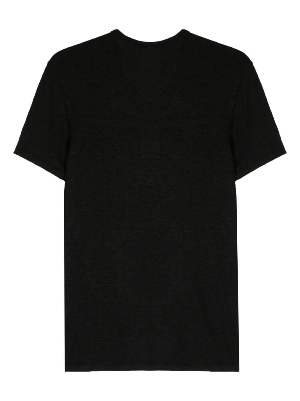 Majestic Filatures T-shirt met V-hals - Zwart