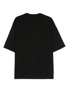 John Richmond T-shirt met logoprint - Zwart