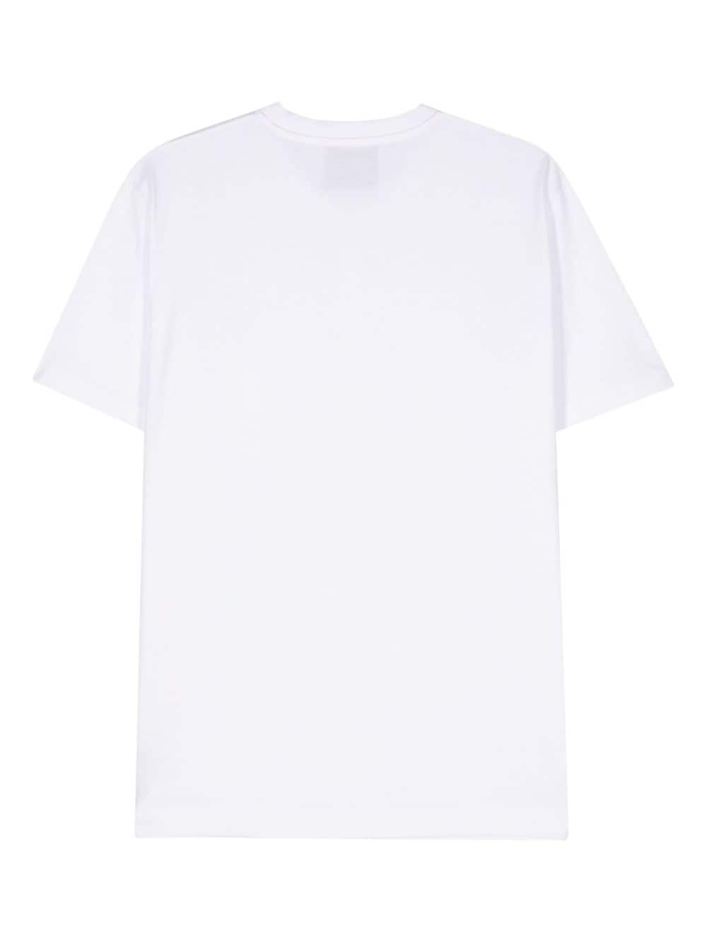 John Richmond logo-print cotton T-shirt - Wit