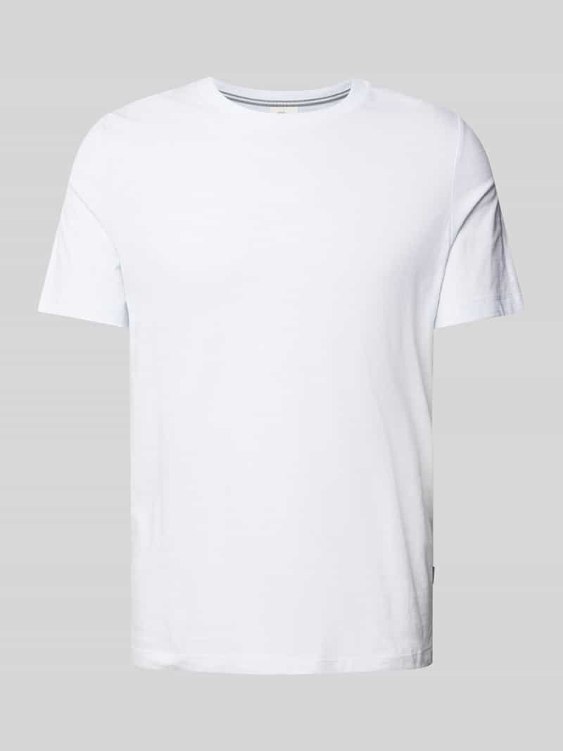 S.OLIVER CASUAL T-shirt met melangelook