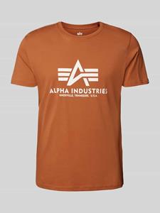 Alpha industries T-shirt met labelprint