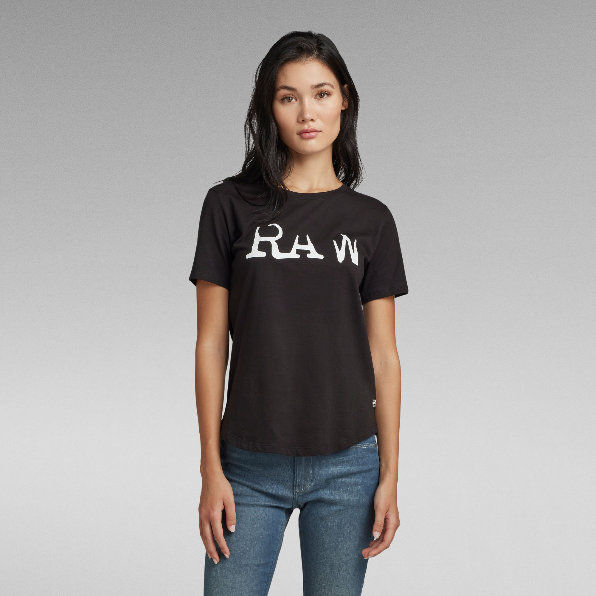 G-Star RAW Raw Optic Slim T-Shirt - Zwart - Dames