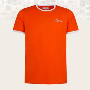 Quick-Q1905 Heren T-shirt Kapitein | NL Oranje/Wit