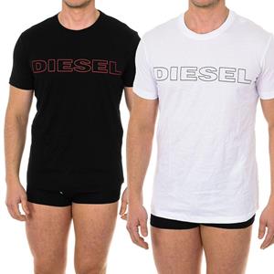 Diesel Pack-2 heren-T-shirt met korte mouwen en ronde hals A02117-0DARX