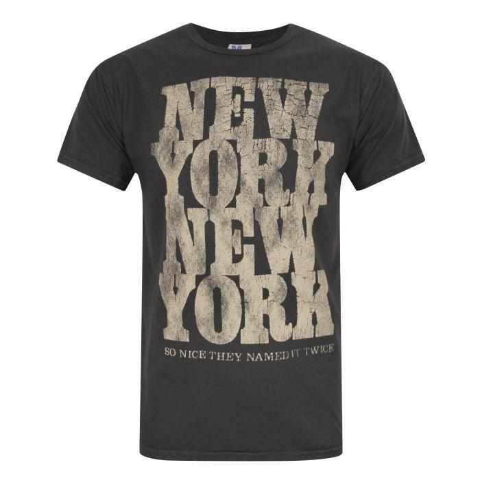 Pertemba FR - Apparel Junk Food Mens New York So Nice They Named It Twice T-Shirt