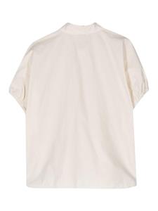 Peserico Blouse met kapmouwen - Beige